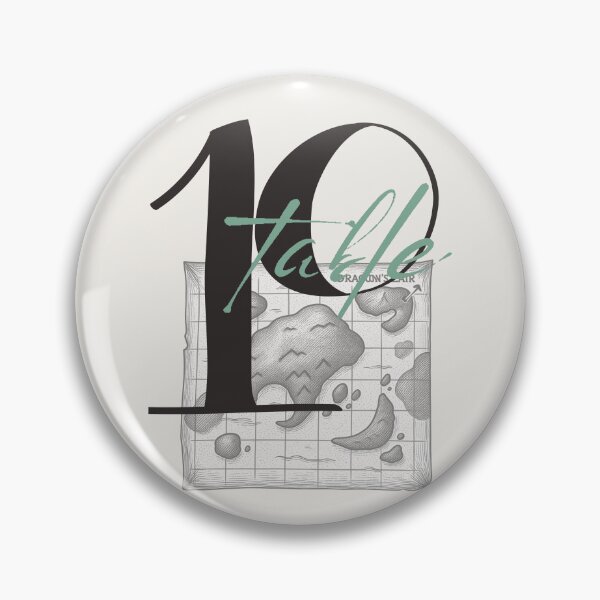 Item preview, Table number 10 | Set of 12 - Fantasy adventure and D&D design - Wedding - Birthday - Parties designed and sold by Love&Geek.