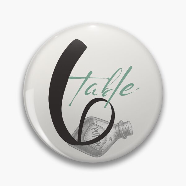Item preview, Table number 6 | Set of 12 - Fantasy adventure and D&D design - Wedding - Birthday - Parties designed and sold by Love&Geek.
