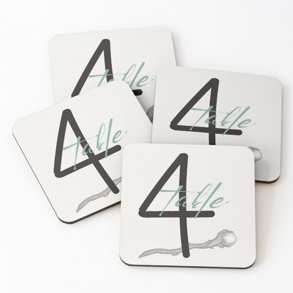 Item preview, Table number 4 | Set of 12 - Fantasy adventure and D&D design - Wedding - Birthday - Parties designed and sold by Love&Geek.