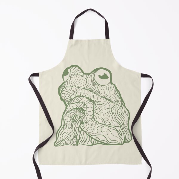 Item preview, Psychedelic Praying Toad, Frog Green Line Art, Swamp Trip Art designed and sold by Digital Vector GB.