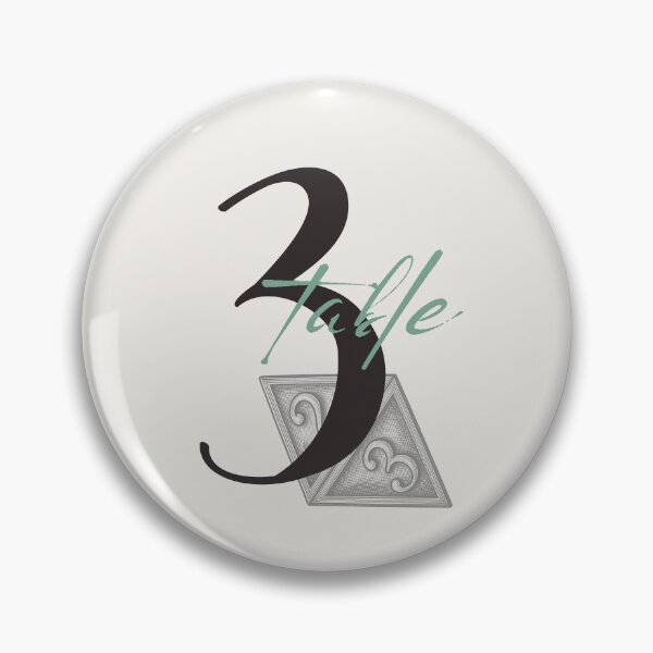 Item preview, Table number 3 | Set of 12 - Fantasy adventure and D&D design - Wedding - Birthday - Parties designed and sold by Love&Geek.