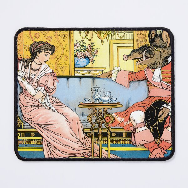 Item preview, Beauty and the Beast at Home designed and sold by GrayHareCards.