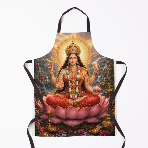 Item preview, Siddhidatri Goddess Navratri Art | Dussehra Divine Shakti Wall Decor | Sacred Hindu Poster designed and sold by Homyar.