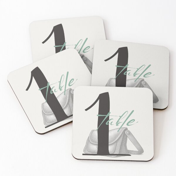 Item preview, Table number 1 | Set of 12 - Fantasy adventure and D&D design - Wedding - Birthday - Parties designed and sold by Love&Geek.