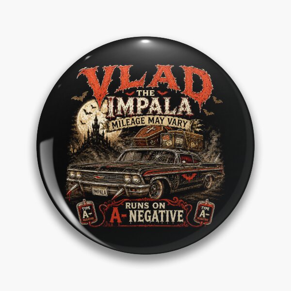 Item preview, VLAD THE IMPALA COLLECTION: A- NEGATIVE designed and sold by WheelieGdArt.