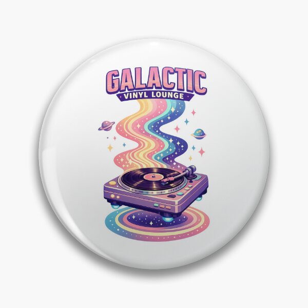 Item preview, Galactic Vinyl Lounge – Science Fiction designed and sold by LuveraxArt.