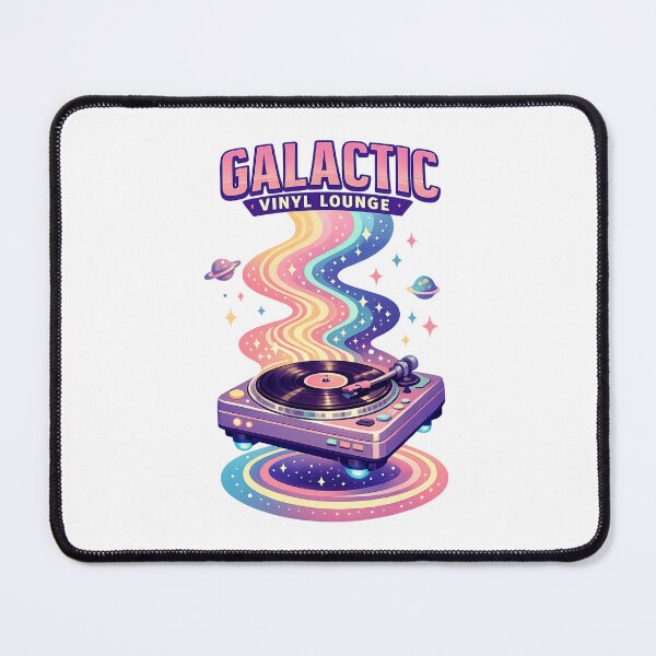 Item preview, Galactic Vinyl Lounge – Science Fiction designed and sold by LuveraxArt.