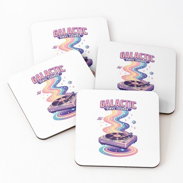 Item preview, Galactic Vinyl Lounge – Science Fiction designed and sold by LuveraxArt.