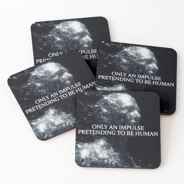 Item preview, There Is No You Impulse Pretending Human Graphic Tee designed and sold by MarioZ137.