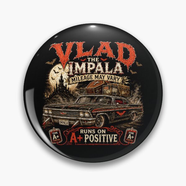 Item preview, VLAD THE IMPALA COLLECTION: A+ POSITIVE designed and sold by WheelieGdArt.