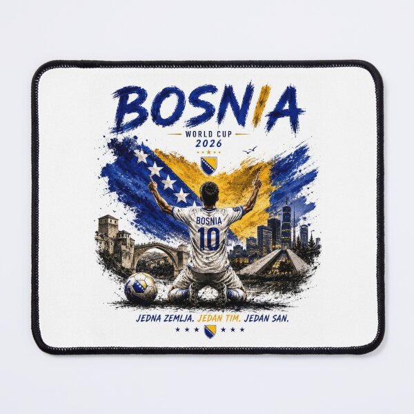 Item preview, Bosnia Football Team World Cup 2026 Design | Bosnia and Herzegovina Soccer Fan Art designed and sold by allin14fun.