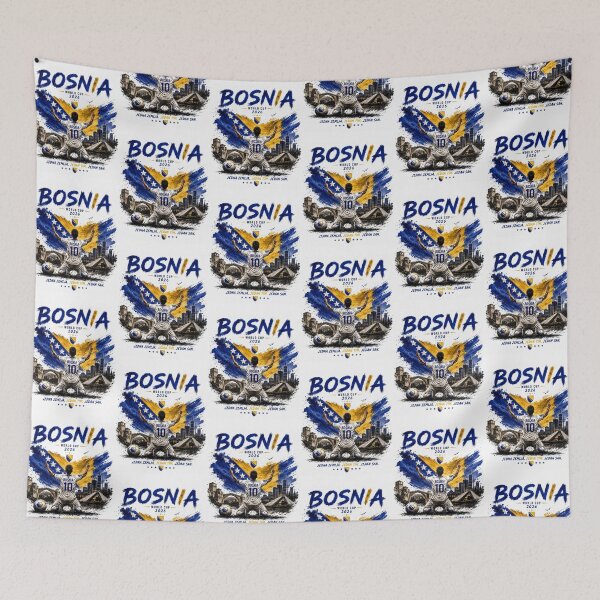 Item preview, Bosnia Football Team World Cup 2026 Design | Bosnia and Herzegovina Soccer Fan Art designed and sold by allin14fun.