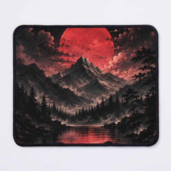 Item preview, Blood Moon Mountain Aesthetic designed and sold by CampusRoutine.