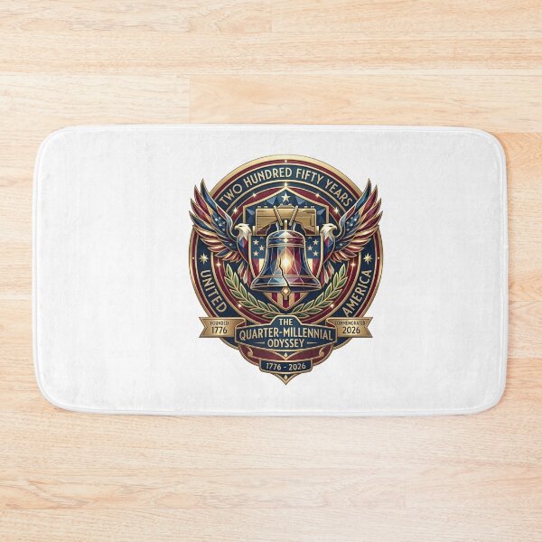 Item preview, America 250 - A Quarter Millennium Commemorative Emblem (1776-2026) designed and sold by laughingshirts.