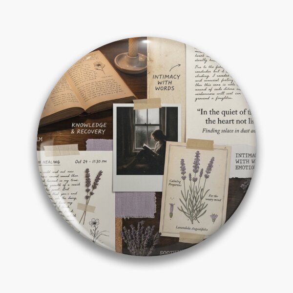 Item preview, dark academia × cozy medical aesthetic × emotional collage designed and sold by MIDAD_ABID.