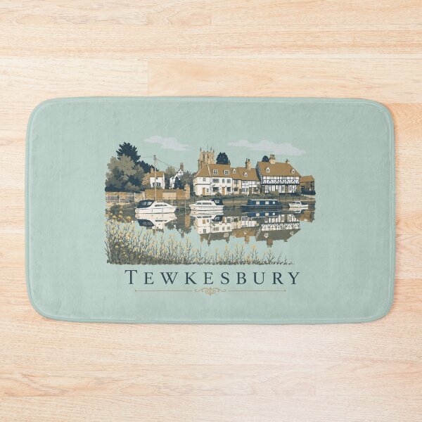 Item preview, Tewkesbury, Gloucestershire River Avon design  designed and sold by WheresTheTShirt.