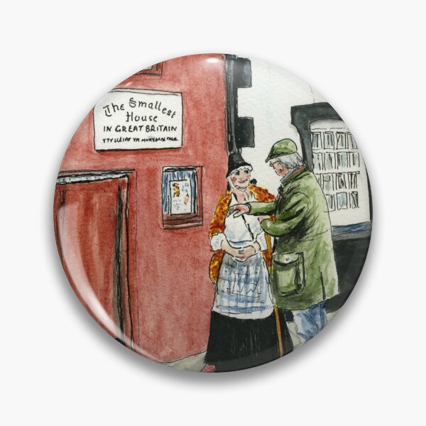 Item preview, Y Tŷ Lleiaf ym Mhrydain Fawr, Conwy, Gogledd Cymru - The Smallest House in Great Britain, Conwy, North Wales designed and sold by LymphomaLass.