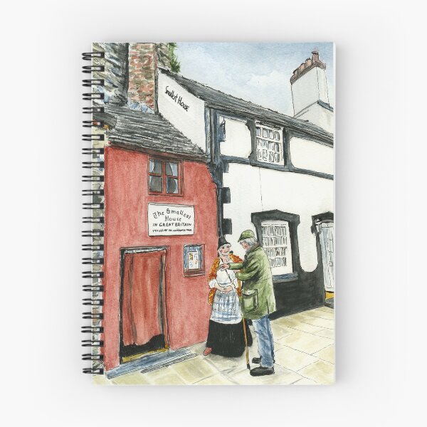 Item preview, Y Tŷ Lleiaf ym Mhrydain Fawr, Conwy, Gogledd Cymru - The Smallest House in Great Britain, Conwy, North Wales designed and sold by LymphomaLass.