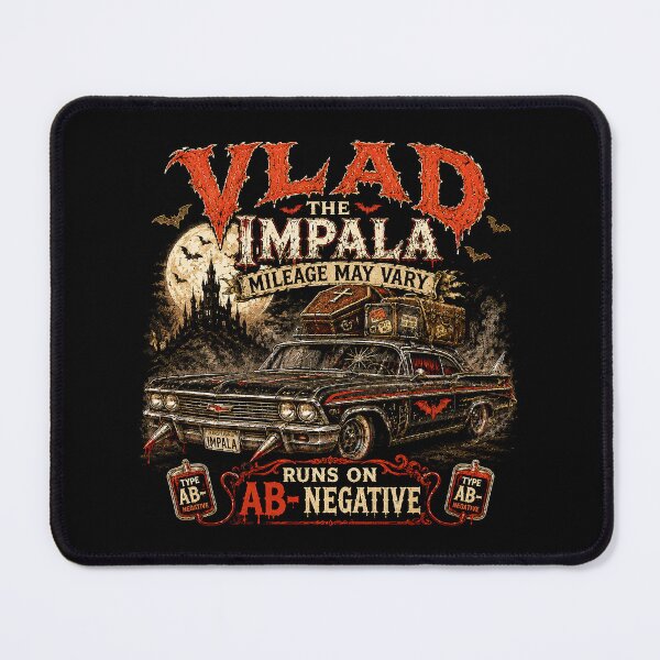 Item preview, VLAD THE IMPALA COLLECTION: AB- NEGATIVE designed and sold by WheelieGdArt.