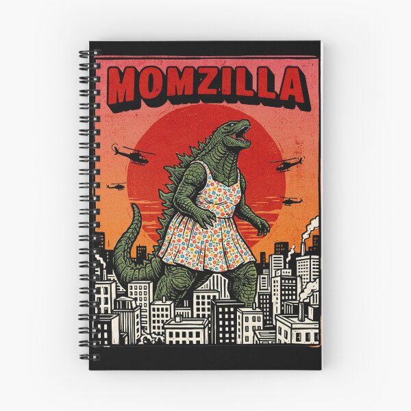 Item preview, Momzilla Monster Mother Humorous Kaiju Stomp designed and sold by d247.