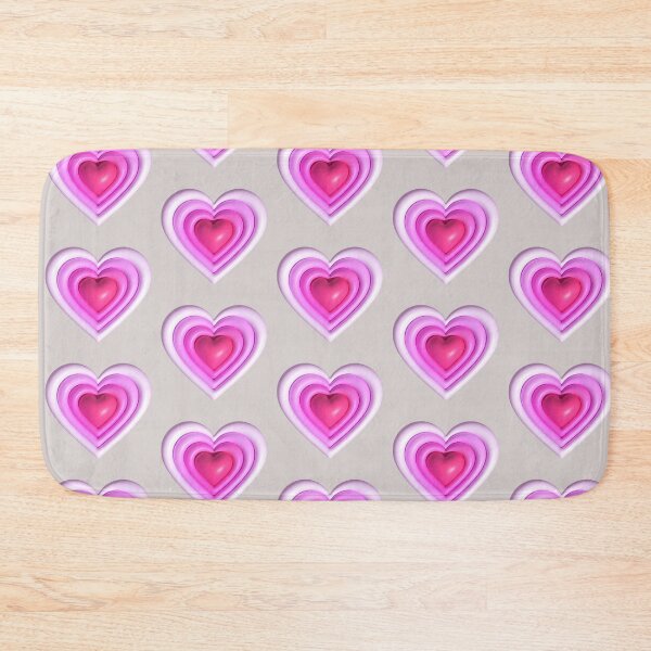 Item preview, 3D Puffy Heart | Cute Plastic Pastel Y2K designed and sold by Rawafi Art Studio.