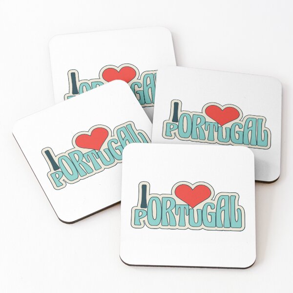 Item preview, I Love Portugal Retro Groovy Heart Design designed and sold by debbiebento.