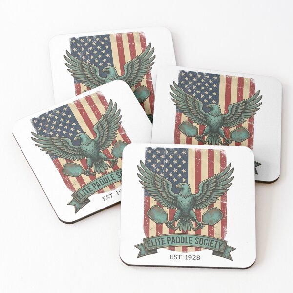 Item preview, Elite Paddle Society – American Vintage Pickleball Eagle Design designed and sold by HERITAGE COURT.
