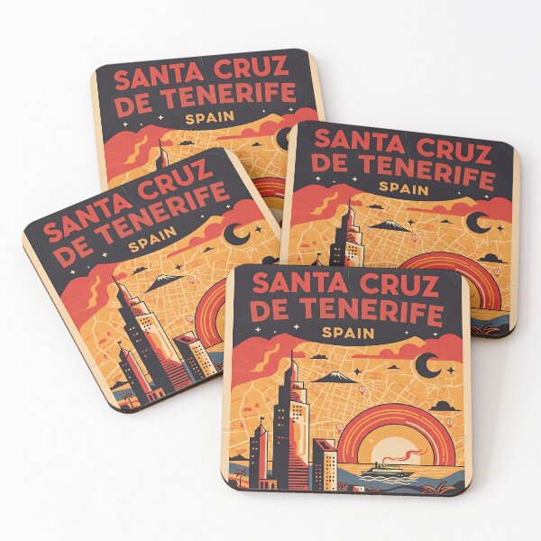 Item preview, Santa Cruz de Tenerife Spain 1950s Vintage Travel Tourism designed and sold by TravelersGems.