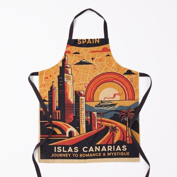 Item preview, Santa Cruz de Tenerife Spain 1950s Vintage Travel Tourism designed and sold by TravelersGems.
