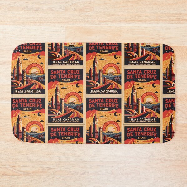 Item preview, Santa Cruz de Tenerife Spain 1950s Vintage Travel Tourism designed and sold by TravelersGems.