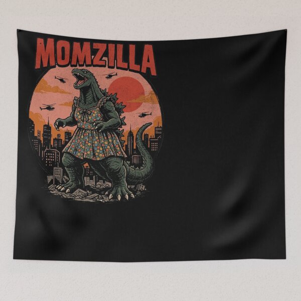 Item preview, Momzilla Monster Mama Floral Dress Funny designed and sold by d247.