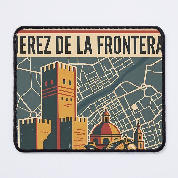 Item preview, Jerez de la Frontera Spain 1950s Vintage Travel Tourism designed and sold by TravelersGems.