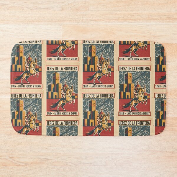 Item preview, Jerez de la Frontera Spain 1950s Vintage Travel Tourism designed and sold by TravelersGems.