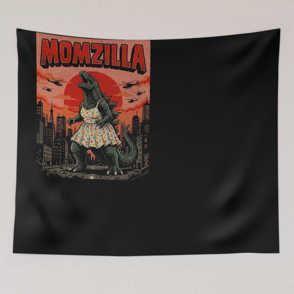 Item preview, Momzilla Monster Mother Floral Dress Retro designed and sold by d247.