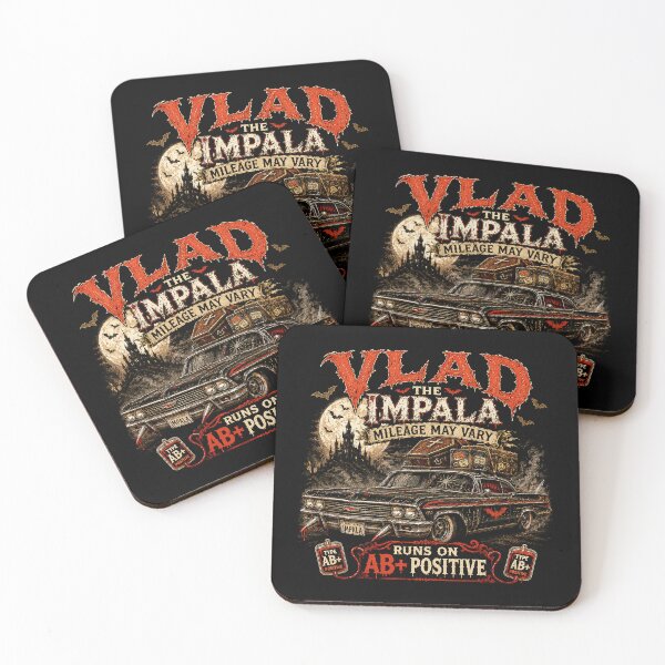 Item preview, VLAD THE IMPALA COLLECTION: AB+ POSITIVE designed and sold by WheelieGdArt.