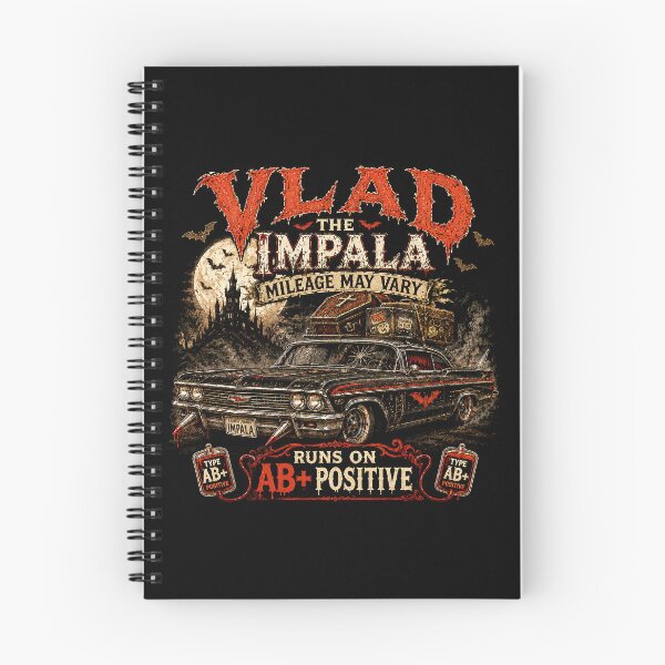 Item preview, VLAD THE IMPALA COLLECTION: AB+ POSITIVE designed and sold by WheelieGdArt.