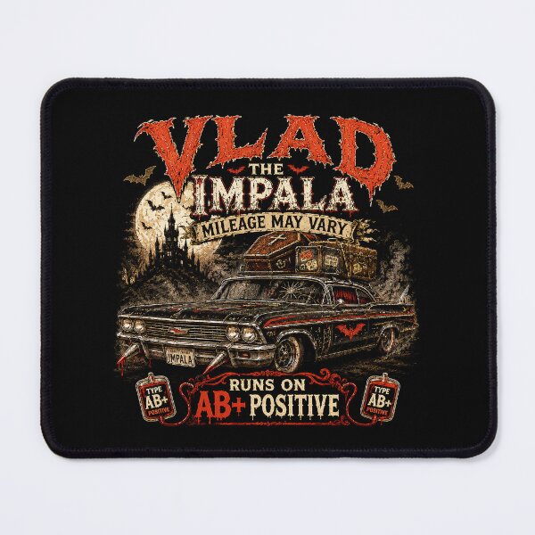Item preview, VLAD THE IMPALA COLLECTION: AB+ POSITIVE designed and sold by WheelieGdArt.