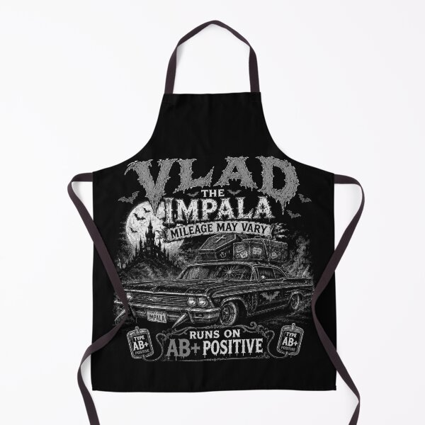 Item preview, VLAD THE IMPALA COLLECTION: AB+ B&W CLASSIC VIBES designed and sold by WheelieGdArt.