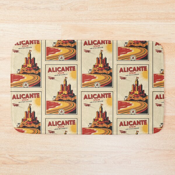 Item preview, Alicante Spain 1950s Vintage Travel Tourism designed and sold by TravelersGems.