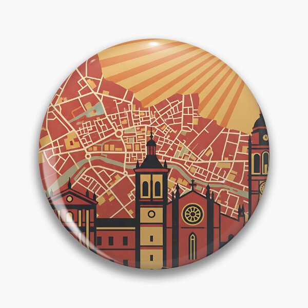 Item preview, Alcalá de Henares Spain 1950s Vintage Travel Tourism designed and sold by TravelersGems.