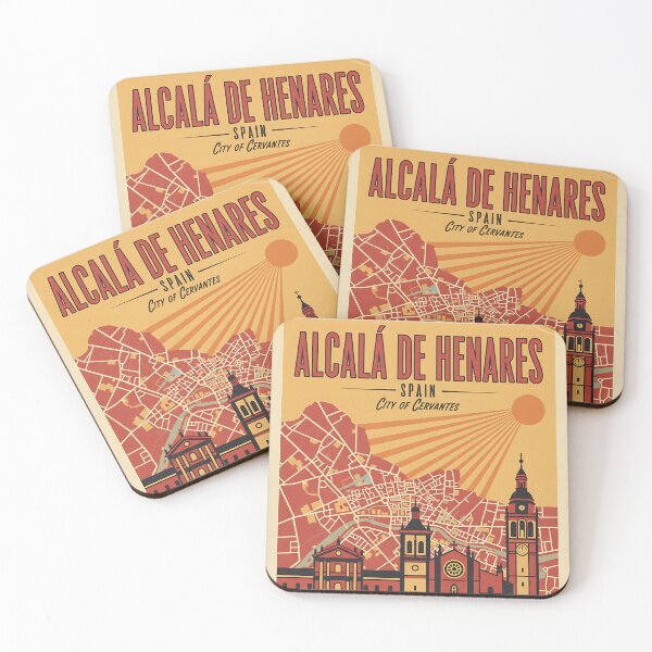Item preview, Alcalá de Henares Spain 1950s Vintage Travel Tourism designed and sold by TravelersGems.