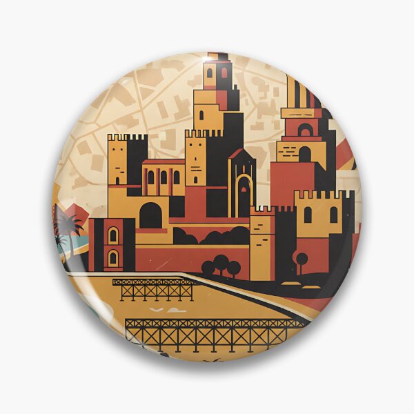 Item preview, Almería Spain 1950s Vintage Travel Tourism designed and sold by TravelersGems.
