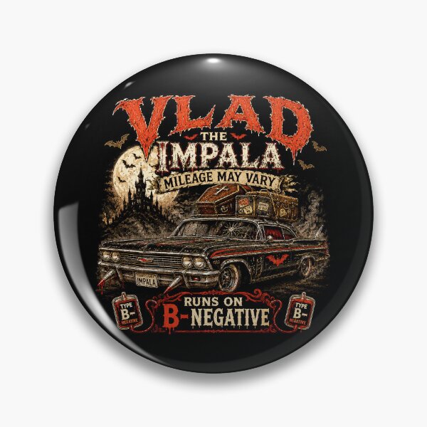 Item preview, VLAD THE IMPALA COLLECTION: B- NEGATIVE designed and sold by WheelieGdArt.