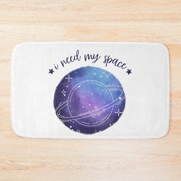 Item preview, I Need My Space Aesthetic Planet Doodle Introvert Quote  designed and sold by AestHenni17.