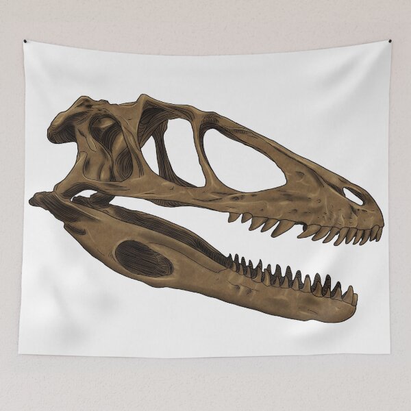 Item preview, Dinosaur Fossil Skull designed and sold by KristalStittle.