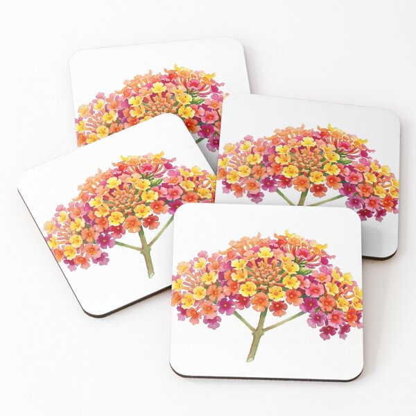 Item preview, Lantana flower multicolored  designed and sold by Mia's Menagerie.