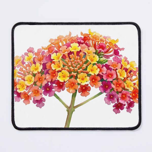 Item preview, Lantana flower multicolored  designed and sold by Mia's Menagerie.