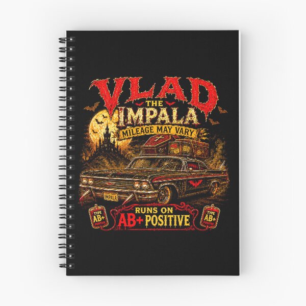 Item preview, VLAD THE IMPALA COLLECTION: AB+ HI-VIBES 60'S 70'S CLASSIC designed and sold by WheelieGdArt.