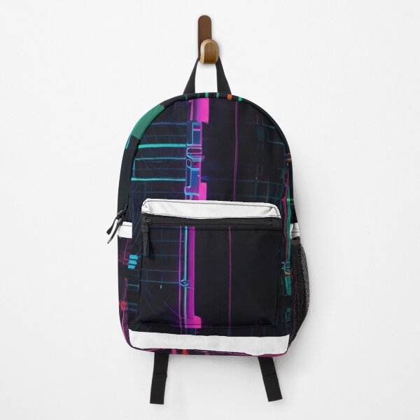 Item preview, Neon Anime Character Design Poster | Anime Cyberpunk Artwork designed and sold by Joy-boy-op.