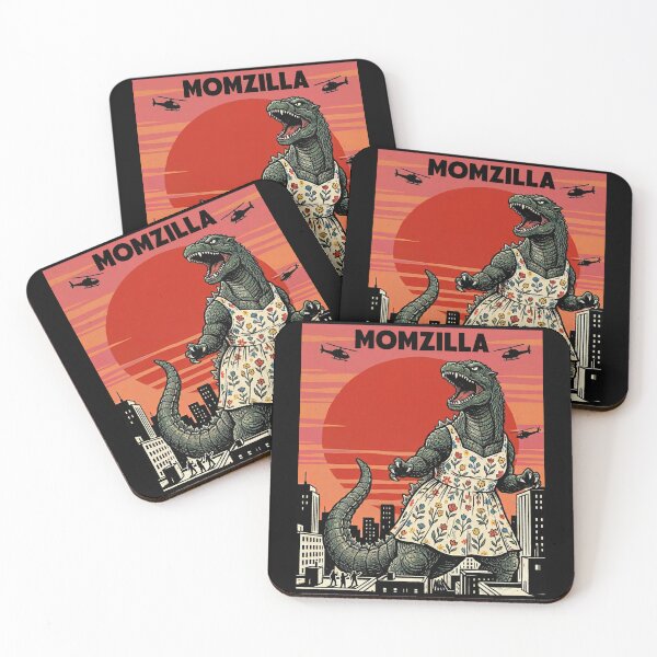 Item preview, Momzilla Roaring Monster Floral Dress City designed and sold by d247.